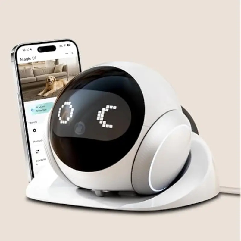 Home Security Robot - كاميرا روبوت متحركة للحيوانات الأليفة داخل