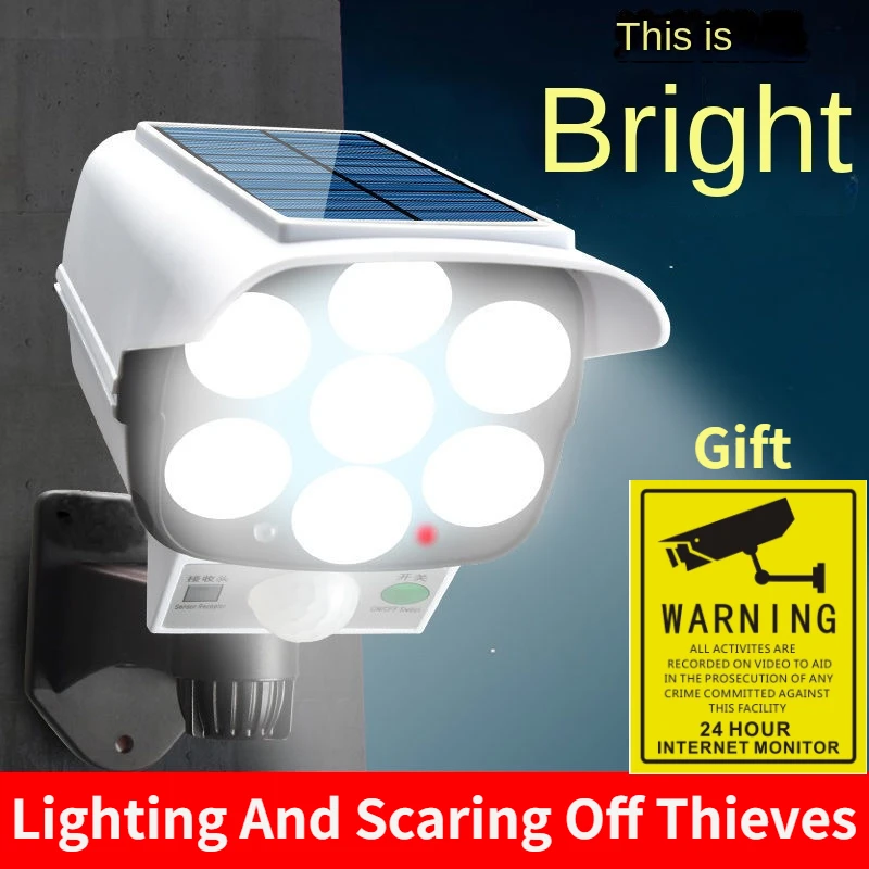Home Security Items - في الهواء الطلق ضوء الشمس محس