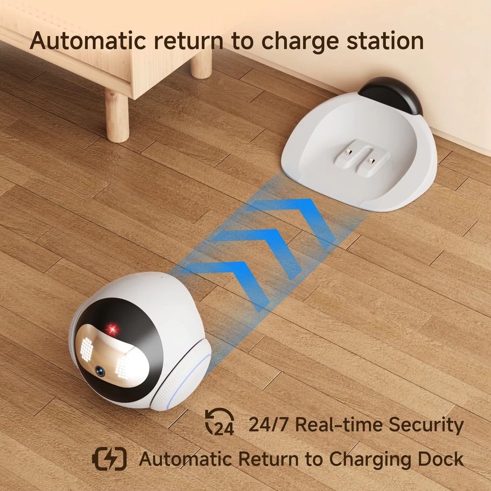 كاميرا أمان للحيوانات الأليفة  - مراجعة Home Security Robot وسعره