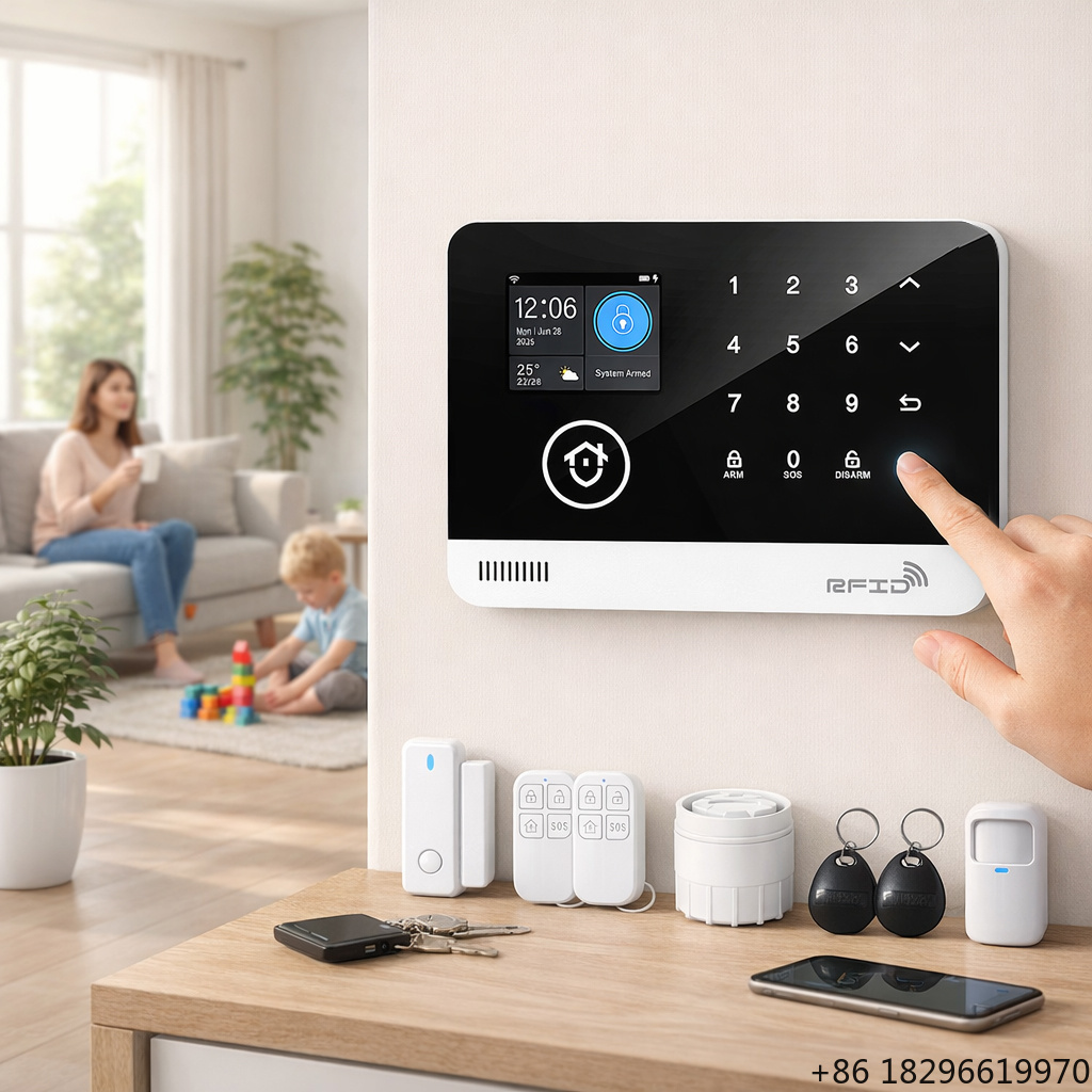 نظام إنذار أمني ذكي للمنزل يعم - مراجعة Home Security Battery Replacement وسعره