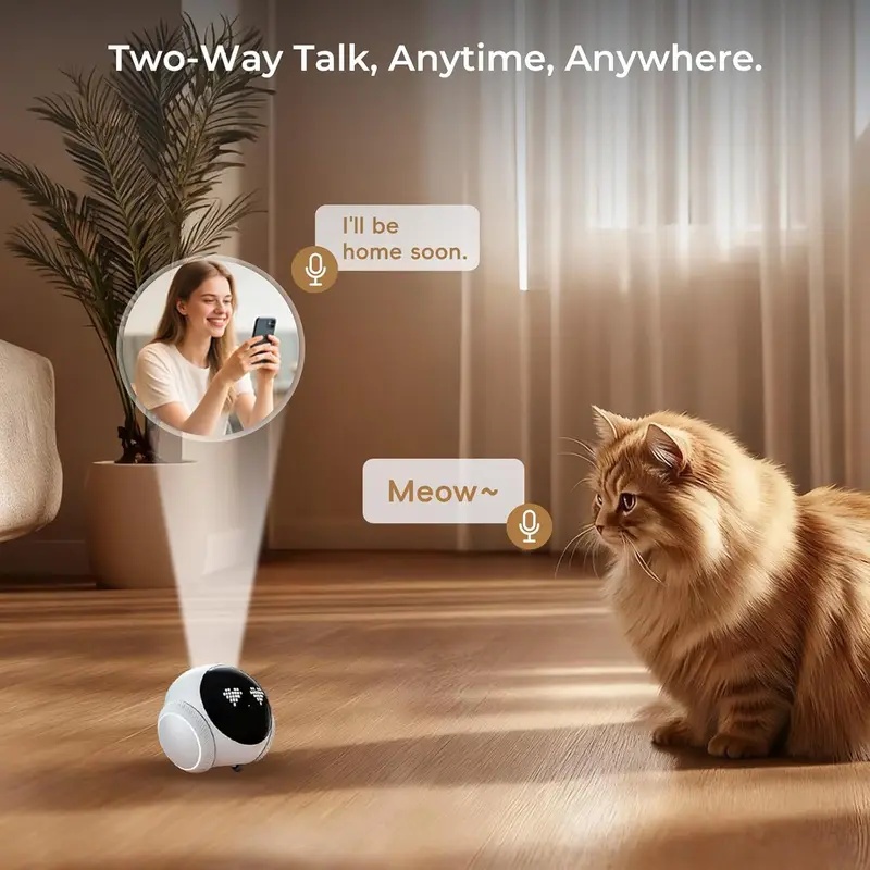 كاميرا روبوت متحركة للحيوانات  - مراجعة Home Security Robot وسعره