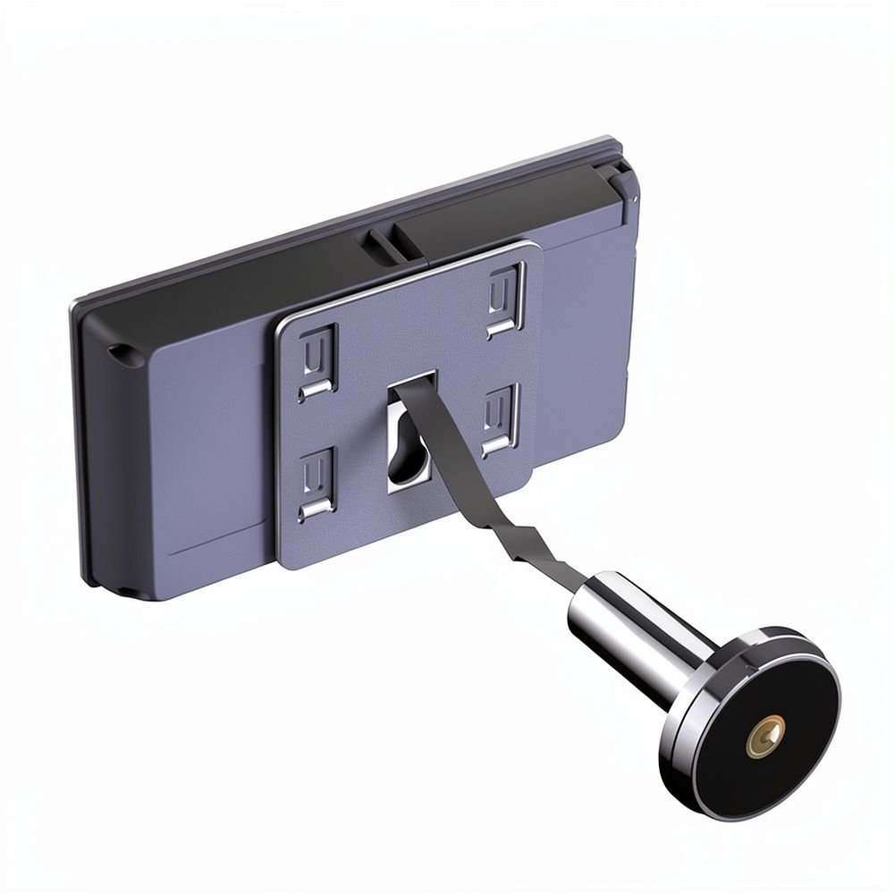 كاميرا إلكترونية للباب مع شاشة - مراجعة Home Security Front Door Camera وسعره
