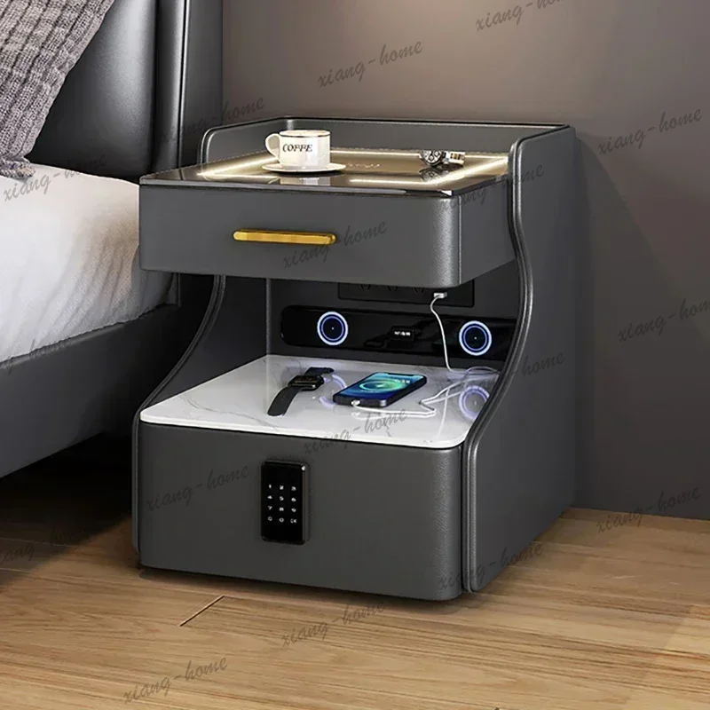 طاولة جانبية للسرير مريحة مع أ - مراجعة Home Security America وسعره