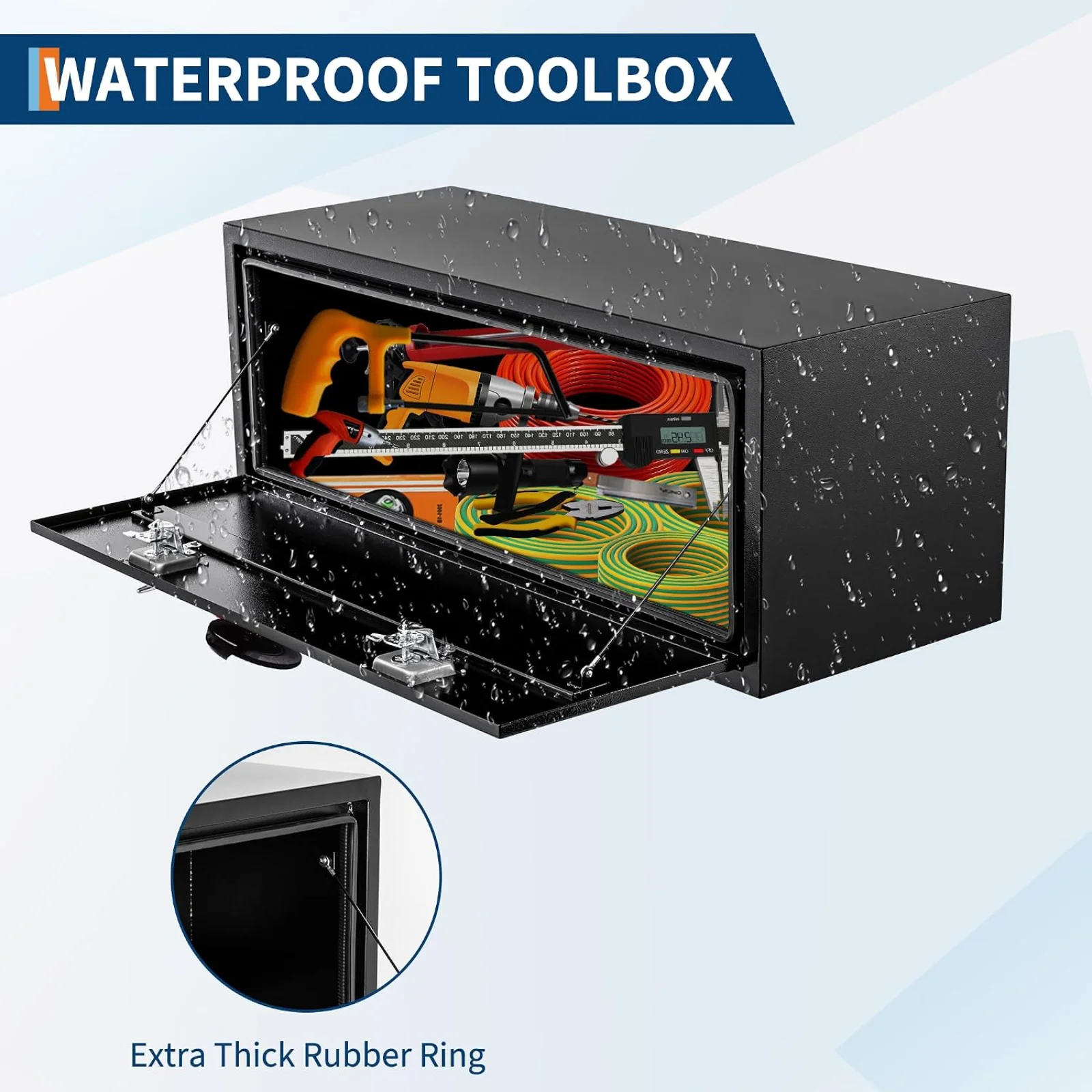 صندوق أدوات متين من الفولاذ ال - مراجعة Home Security Box وسعره