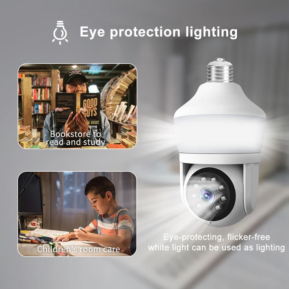 كاميرا قبة IP لاسلكية PTZ بدقة - مراجعة Home Security Flood Lights وسعره
