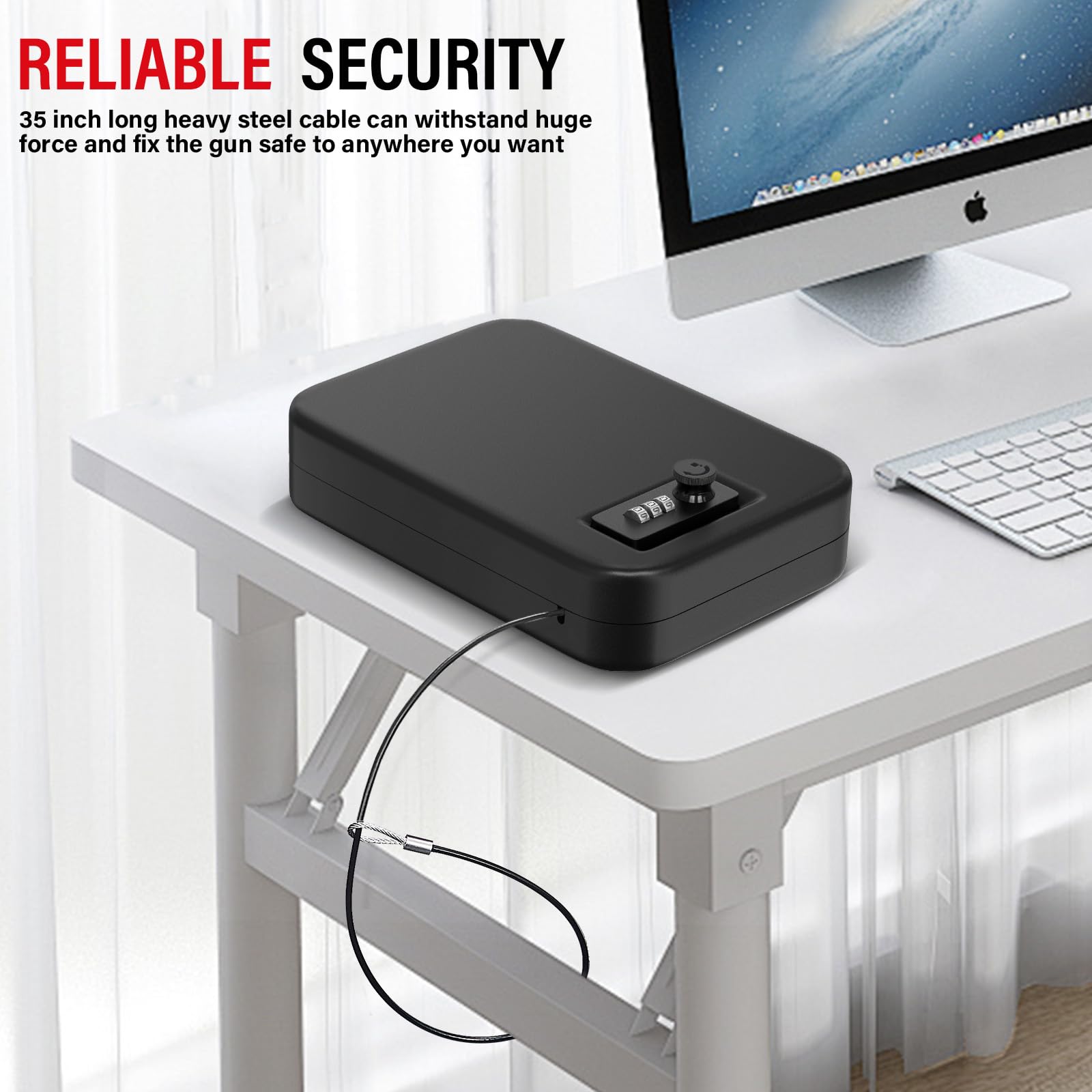 صندوق الأمان الآمن الشخصي مع ق - مراجعة Home Security Items وسعره